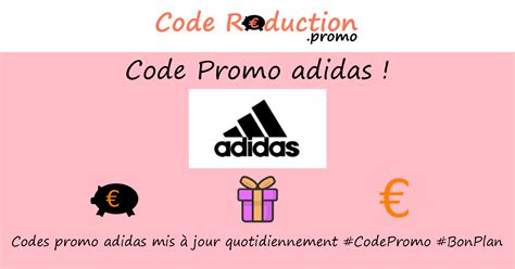 code promo adidas valide.